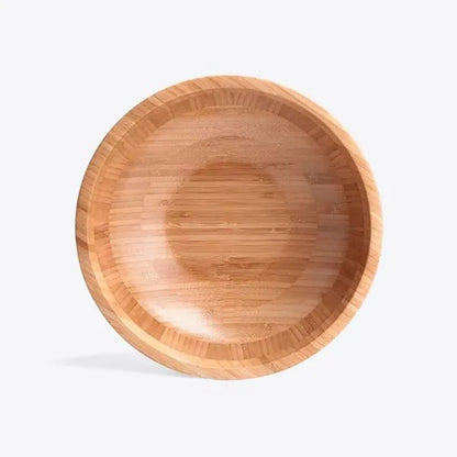 CUMBUCA EM BAMBU COM COLHER 18CM - 400ML