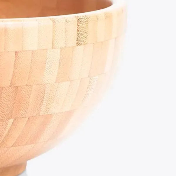 CUMBUCA EM BAMBU COM COLHER 30CM - 3L