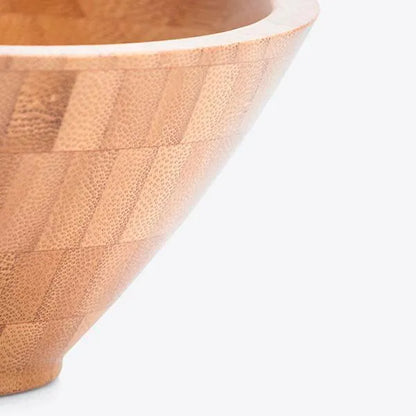 CUMBUCA EM BAMBU COM COLHER DE 18CM 400ML