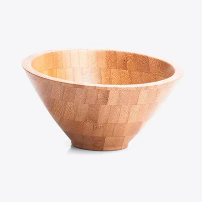 CUMBUCA EM BAMBU COM COLHER DE 18CM 400ML