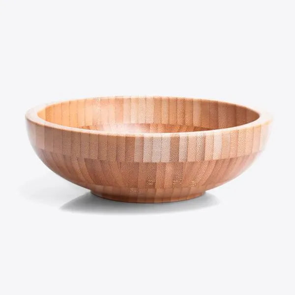 CUMBUCA EM BAMBU COM PEGADOR 22CM - 2L