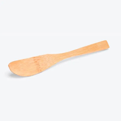 CUMBUCA REDONDA EM BAMBU COM ESPÁTULA 14CM - 200ML