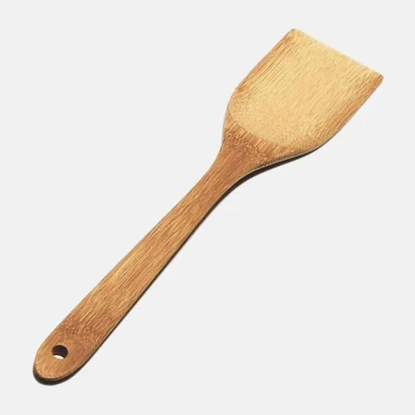 ESPÁTULA QUADRADA EM BAMBU UTILITY - 30 CM