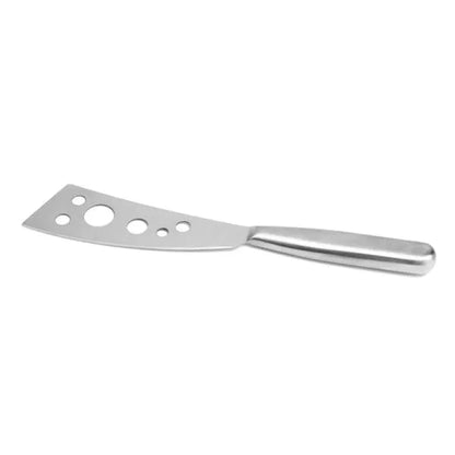 FACA EM AÇO INOX ESCOVADO TAMANHO 5" COM 6 FUROS