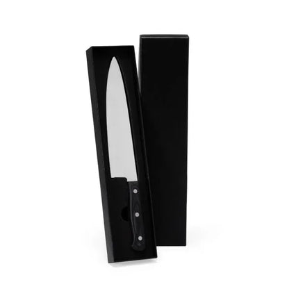 FACA PREMIUM EM MADEIRA /INOX - PRETO