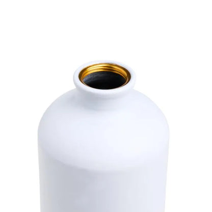 GARRAFA EM ALUMÍNIO BRANCA - 1 LITRO