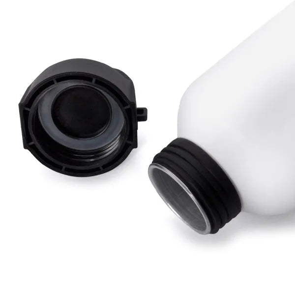 GARRAFA EM ALUMÍNIO BRANCO - 600 ML