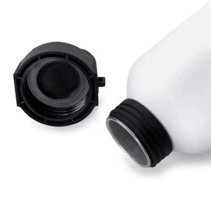 GARRAFA EM ALUMÍNIO BRANCO - 600 ML