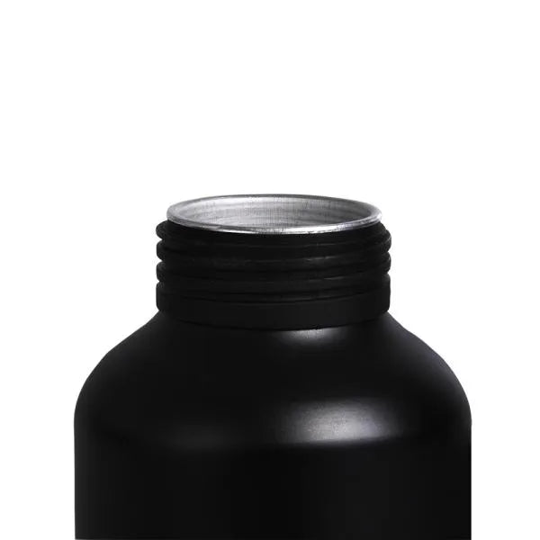GARRAFA EM ALUMÍNIO PRETO - 600 ML