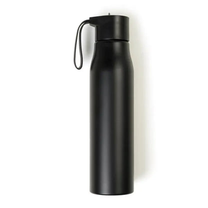 GARRAFA EM ALUMINIO RECICLADO - PRETO - 750 ML
