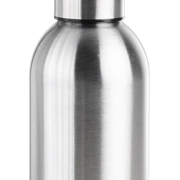GARRAFA EM INOX PAREDE DUPLA - PRATA - 500 ML
