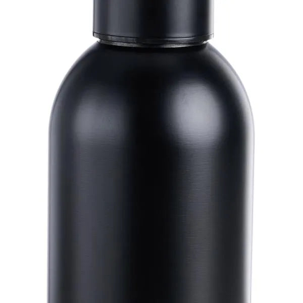 GARRAFA EM INOX PAREDE DUPLA - PRETA - 500 ML