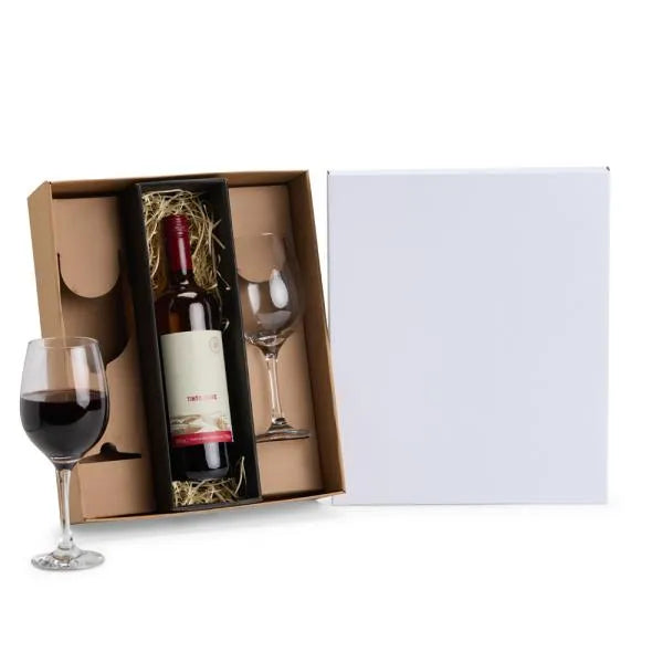 JOGO DE TAÇAS DE VIDRO P /  VINHO 490 ML - 2 PÇS - NÃO ACOMPANHA A GARRAFA