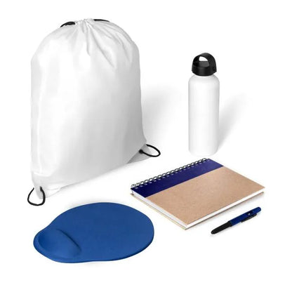 KIT BOAS VINDAS - 5 PÇS - BRANCO/AZUL
