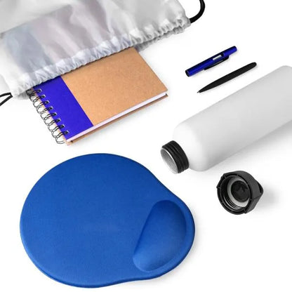 KIT BOAS VINDAS - 5 PÇS - BRANCO/AZUL