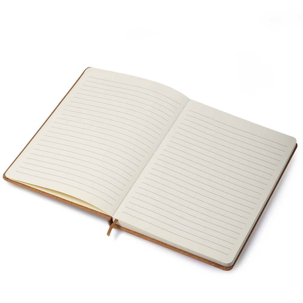 Kit Escritório A5 Capa em Couro Reciclado e Caneta Metalica