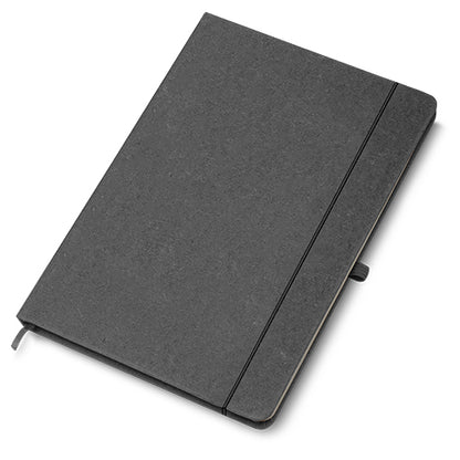 Kit Escritório A5 Capa em Couro Reciclado e Caneta Metalica