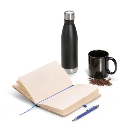KIT ESCRITÓRIO - AZUL - 4 PÇS