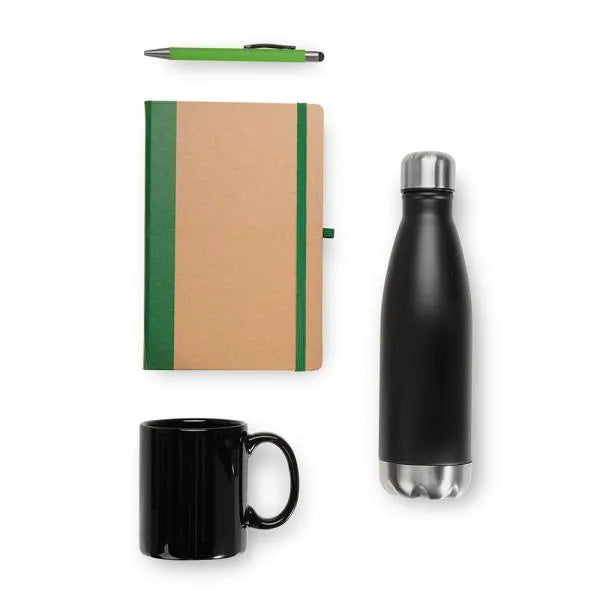 KIT ESCRITÓRIO - VERDE - 4 PÇS