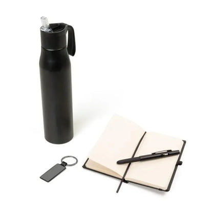 KIT GARRAFA E ACESSÓRIOS - 4 PÇS