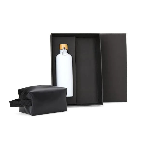 KIT GARRAFA E NECESSAIRE - 2 PÇS