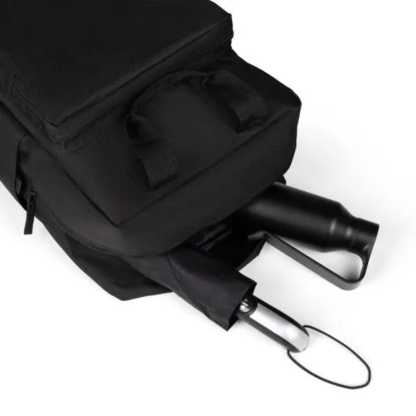 KIT MOCHILA, GARRAFA E GUARDA-CHUVA - 3 PÇS