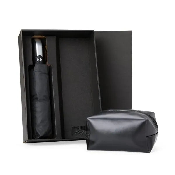KIT NECESSAIRE E GUARDA-CHUVA - 2 PÇS