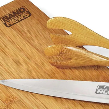 KIT PARA BAR EM MADEIRA / BAMBU MÔNACO - 6 PÇS
