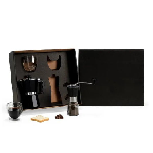KIT PARA CAFÉ COM MOEDOR - 4 PÇS
