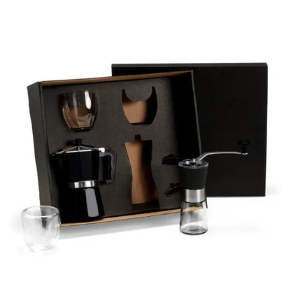 KIT PARA CAFÉ COM MOEDOR - 4 PÇS
