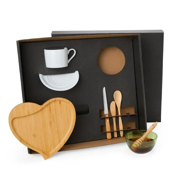 KIT PARA CAFÉ DA MANHÃ - 8 PÇS