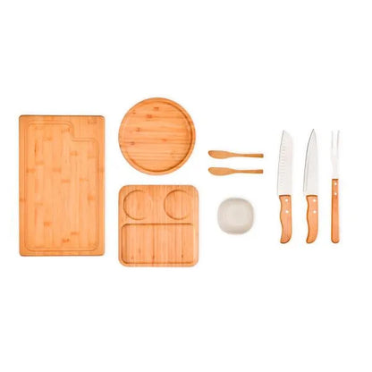 KIT PARA CHURRASCO/PETISCO - 10 PÇS