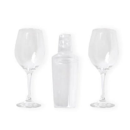 KIT PARA DRINKS C/ COQUETELEIRA  - 3 PÇS