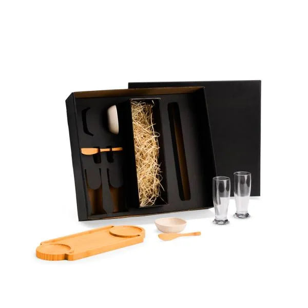 KIT PARA PETISCO E CERVEJA - 7 PÇS