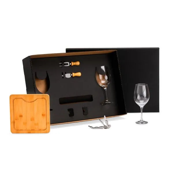 KIT PARA QUEIJO E VINHO - 6 PÇS