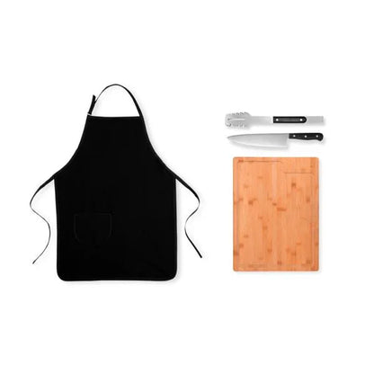 KIT PREMIUM PARA CHURRASCO - 4 PÇS