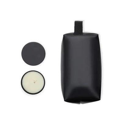KIT VELA AROMATIZADA E NECESSAIRE - 2 PÇS