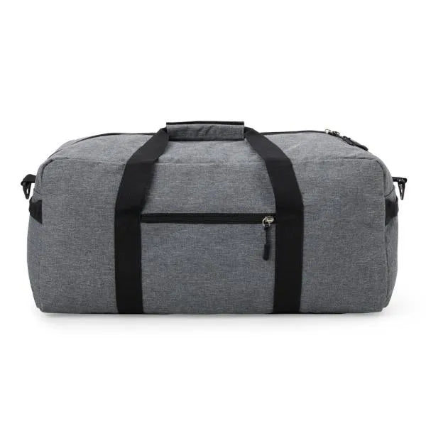 MALA ESPORTIVA EM POLYESTER 300D - MELANGE CINZA - 31L