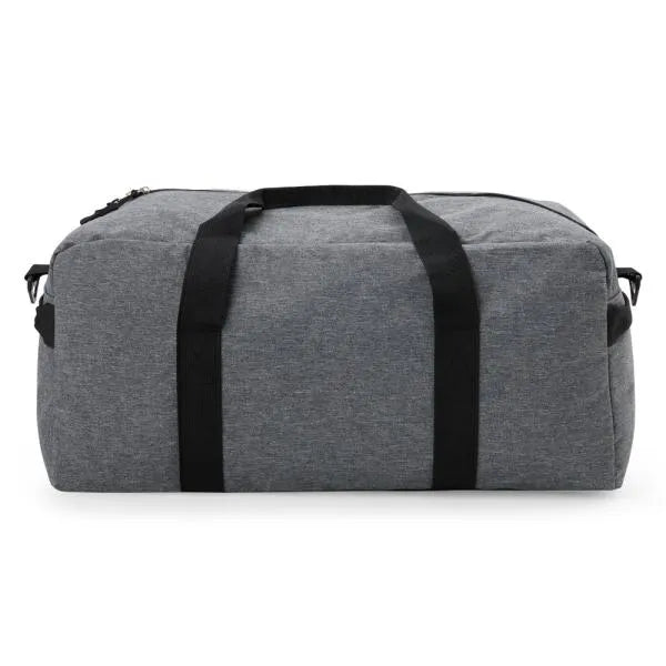 MALA ESPORTIVA EM POLYESTER 300D - MELANGE CINZA - 31L