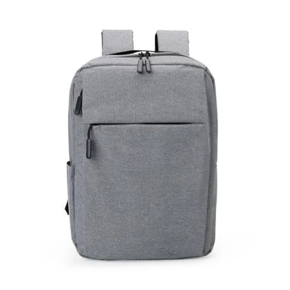 MOCHILA EM POLIÉSTER 300D - MELANGE CINZA - 14L