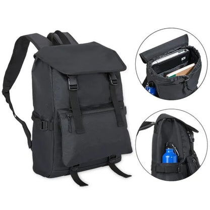 MOCHILA EM POLYESTER 600D - 18L - PRETA