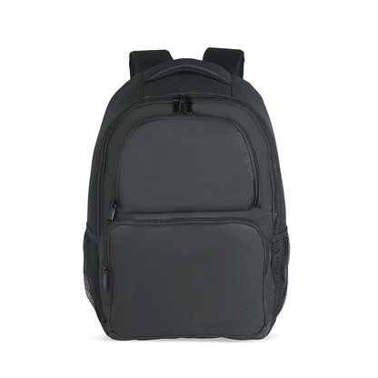 MOCHILA EM POLYESTER 600D - 28L - PRETA