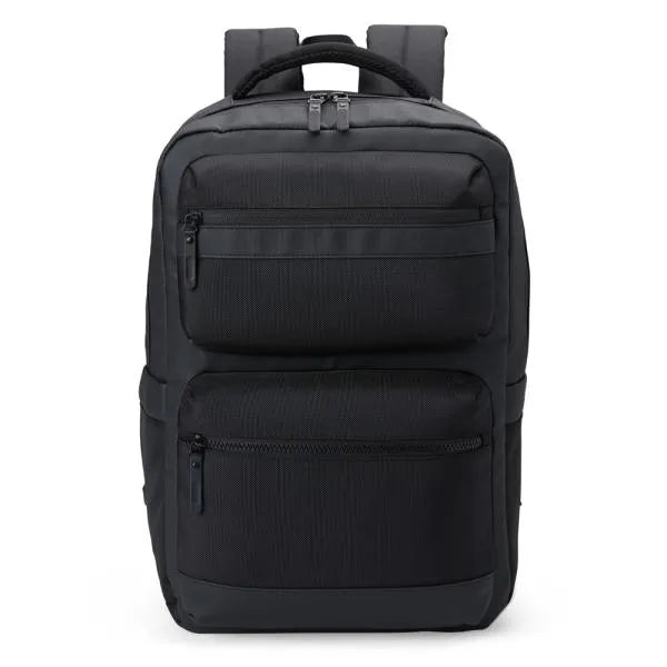MOCHILA EM POLYESTER/PU - PREMIUM - 20L - PRETA