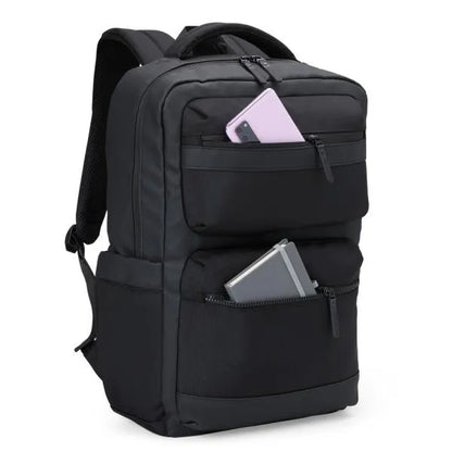 MOCHILA EM POLYESTER/PU - PREMIUM - 20L - PRETA
