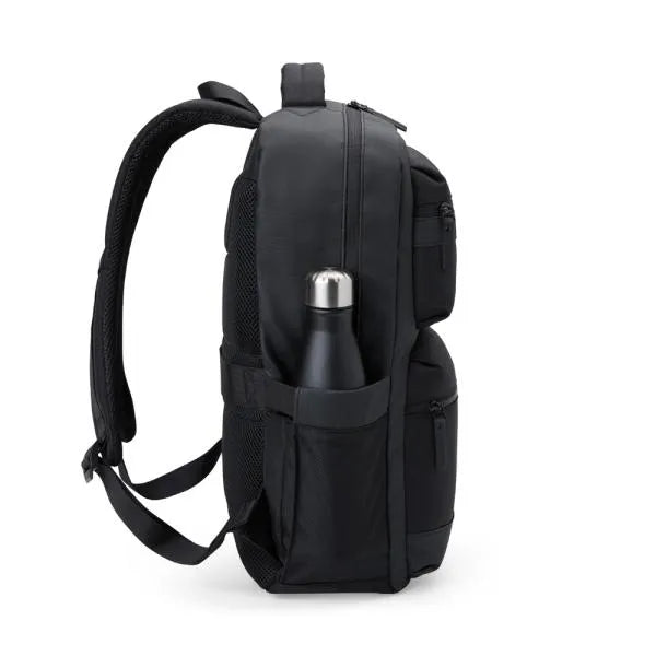 MOCHILA EM POLYESTER/PU - PREMIUM - 20L - PRETA