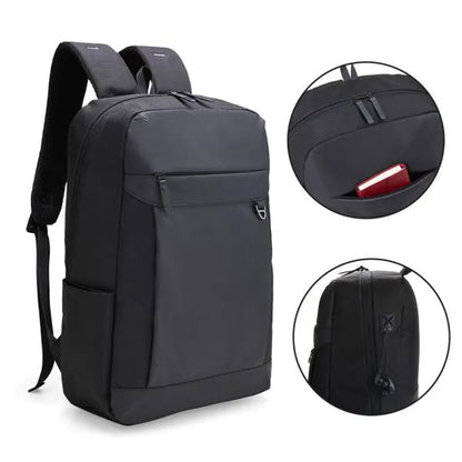 MOCHILA EM POLYESTER/PU - PREMIUM - 20L - PRETA