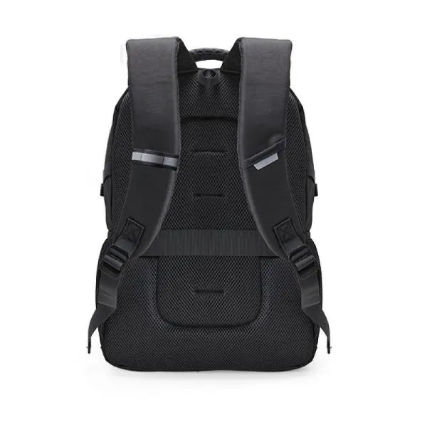 MOCHILA EM POLYESTER/PU - PREMIUM - 22L - PRETA