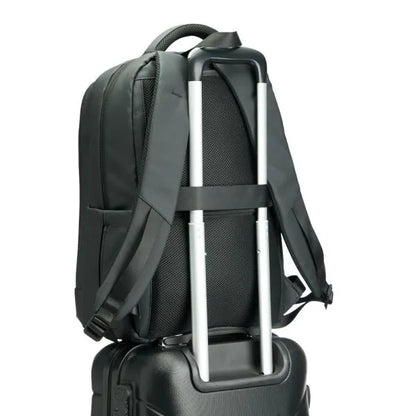 MOCHILA EM PU/POLYESTER - PREMIUM - 24L - PRETA