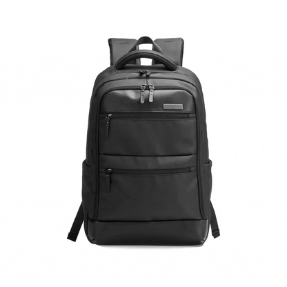 MOCHILA EM PU/POLYESTER - PREMIUM - 24L - PRETA