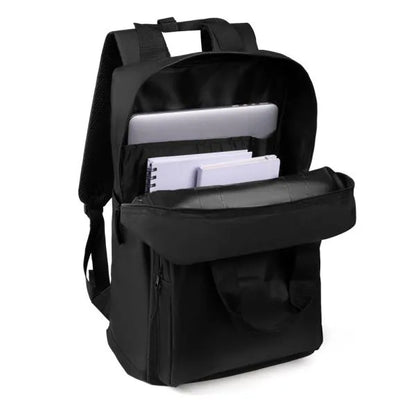 MOCHILA EM RPET - PRETA - 21L